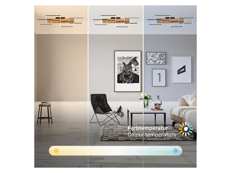 LED-plafondlamp met backlight