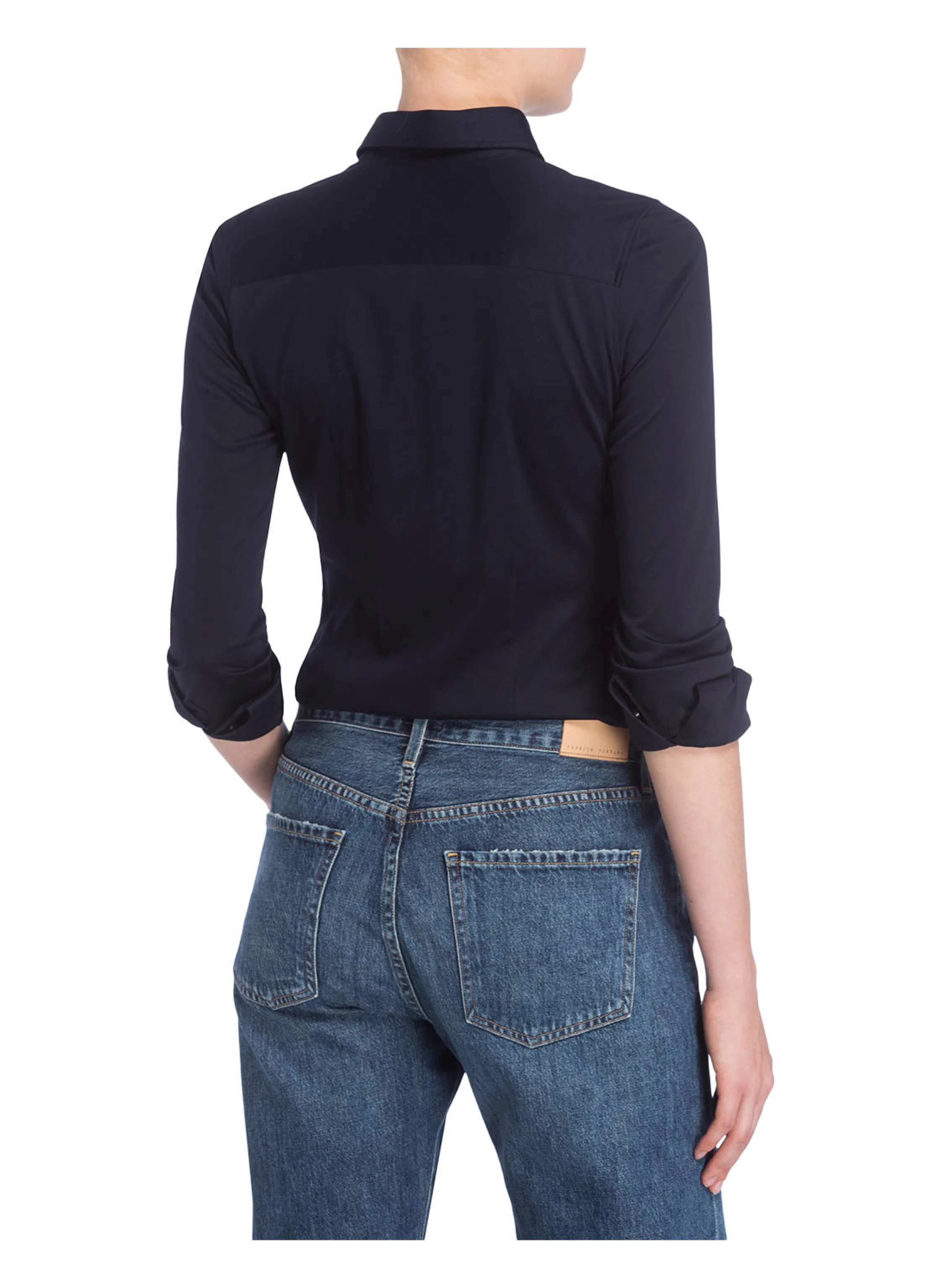 Soluzione Hemdbluse aus Jersey