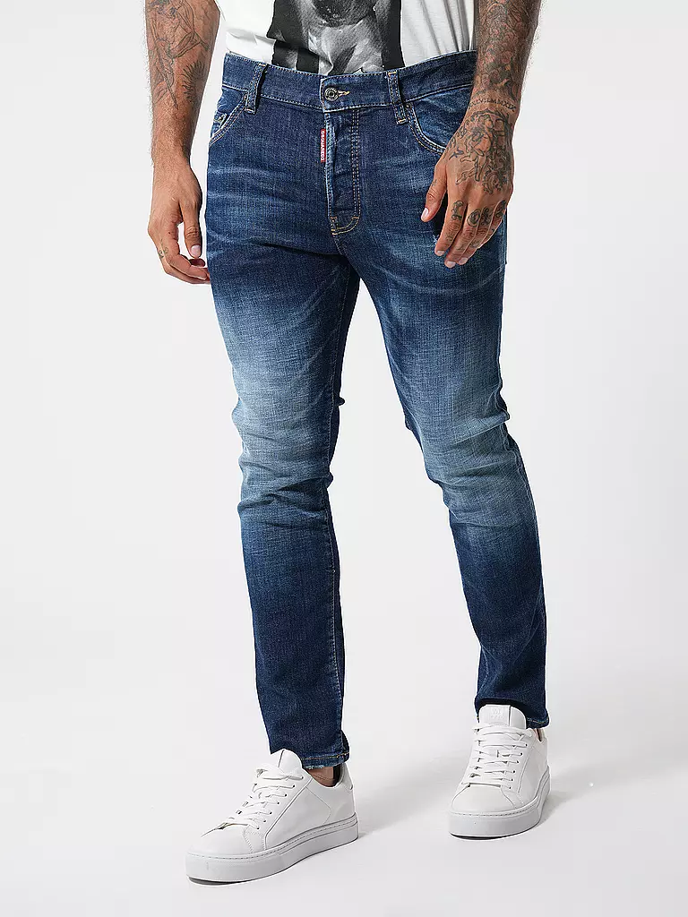 DSQUARED2 Jeans Slim Fit SKATER blau