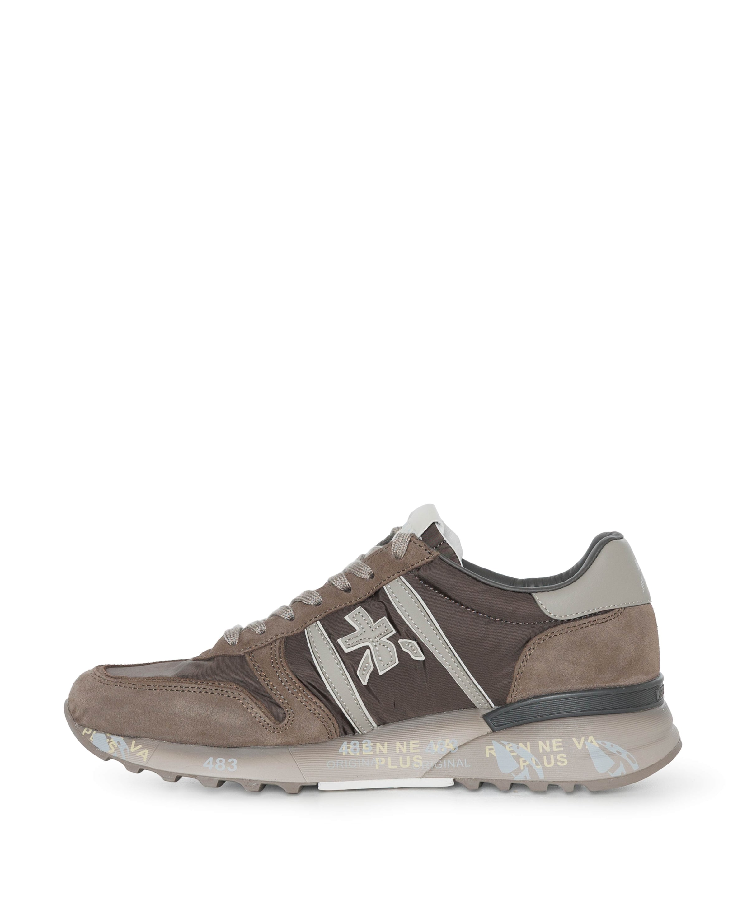 Premiata Lander heren sneakers bruin