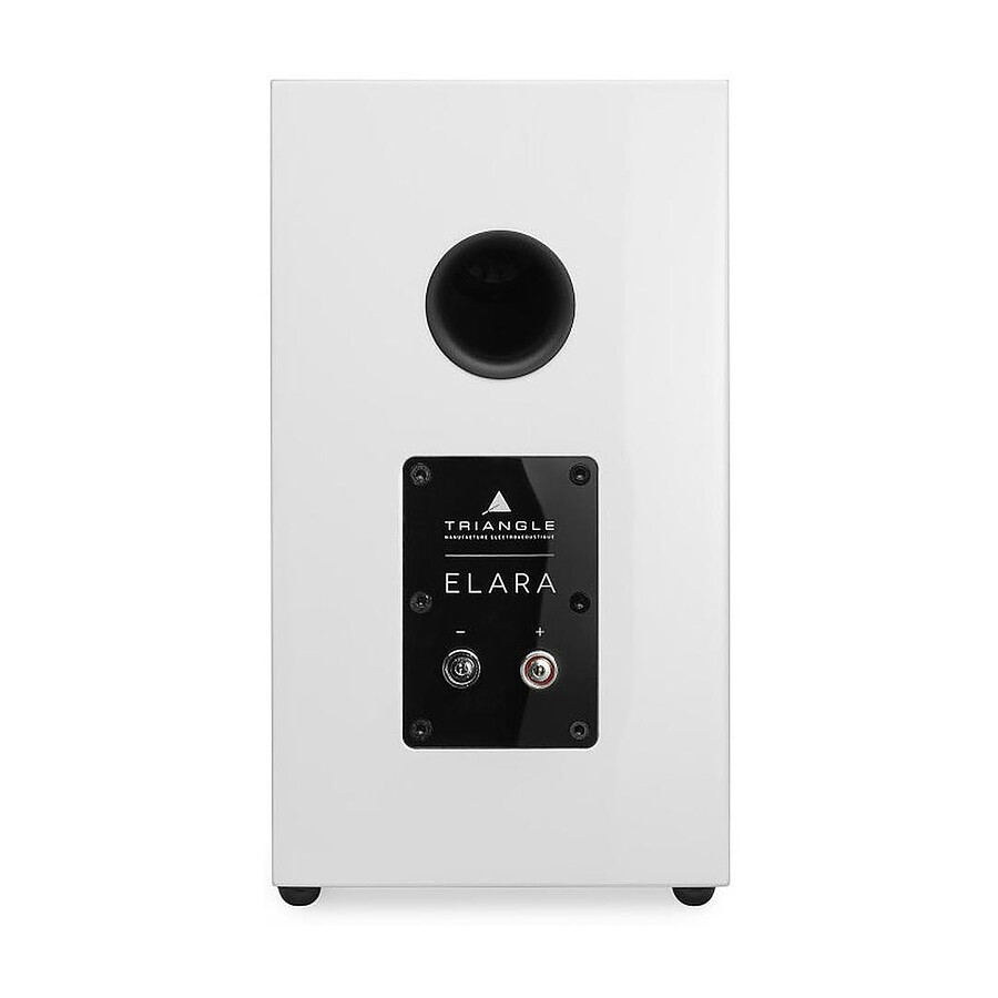 Bluesound Powernode Edge Blanc + Triangle Elara LN01 Blanc
