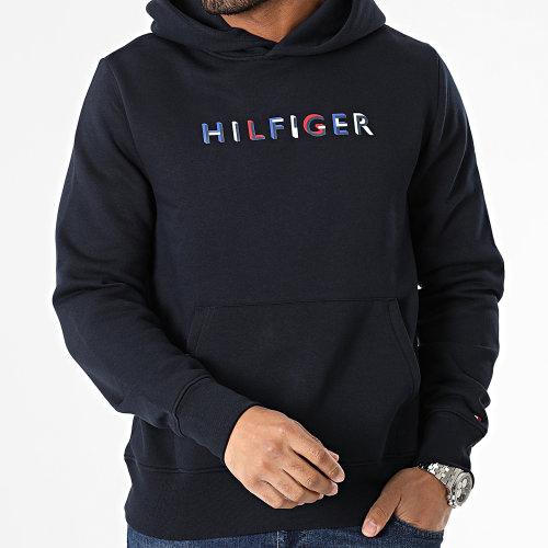 Sweat Capuche Rwb Hilfiger 2014 Bleu Marine
