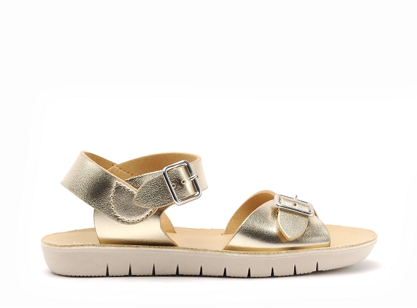 Babybotte nu pieds enfant kibron 4663 or