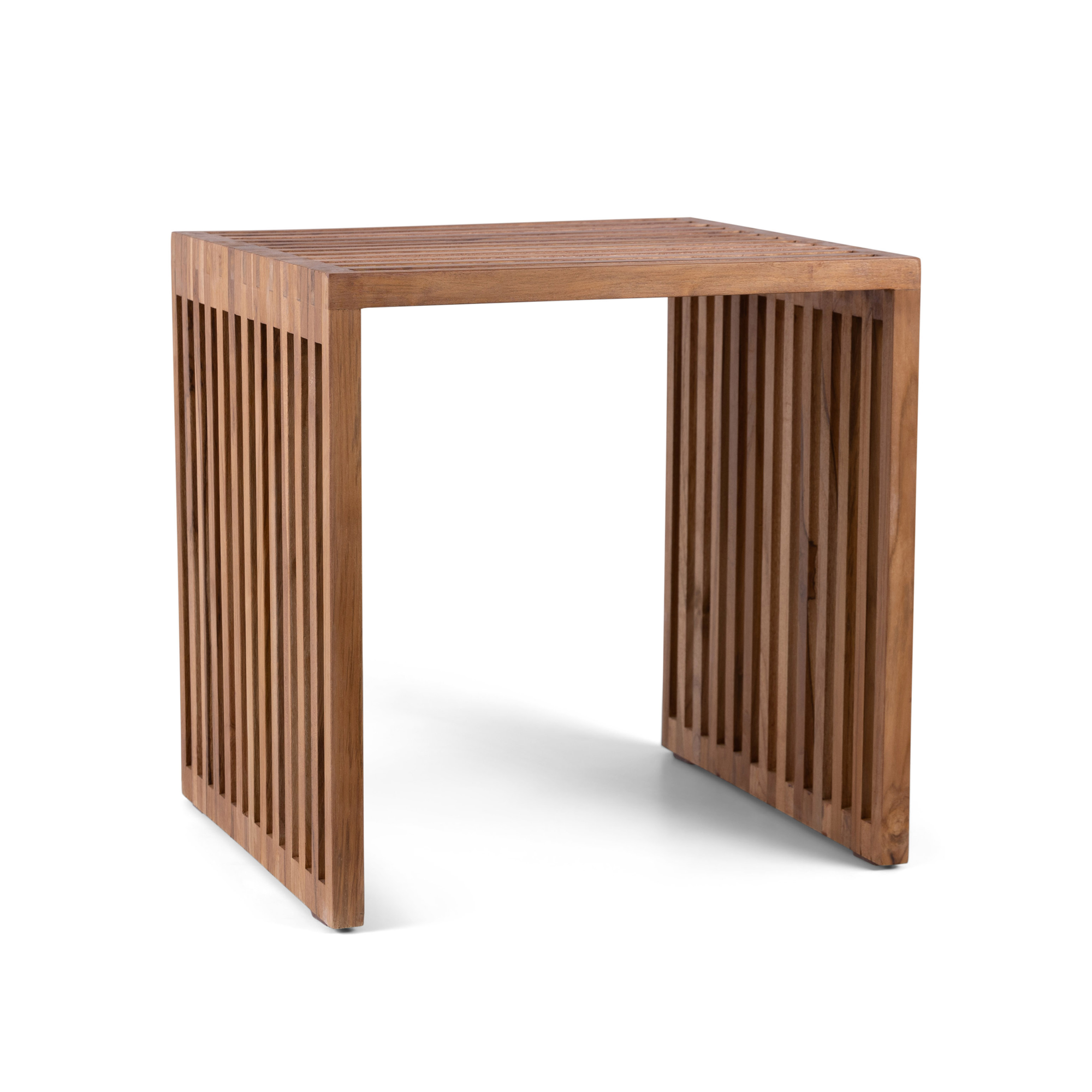 Bijzettafel Jack natural teak  - set van 3 outdoor