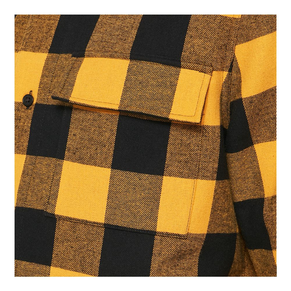 Oakley BEAR COZY FLANNEL - Chemise Homme amber yellow/black check