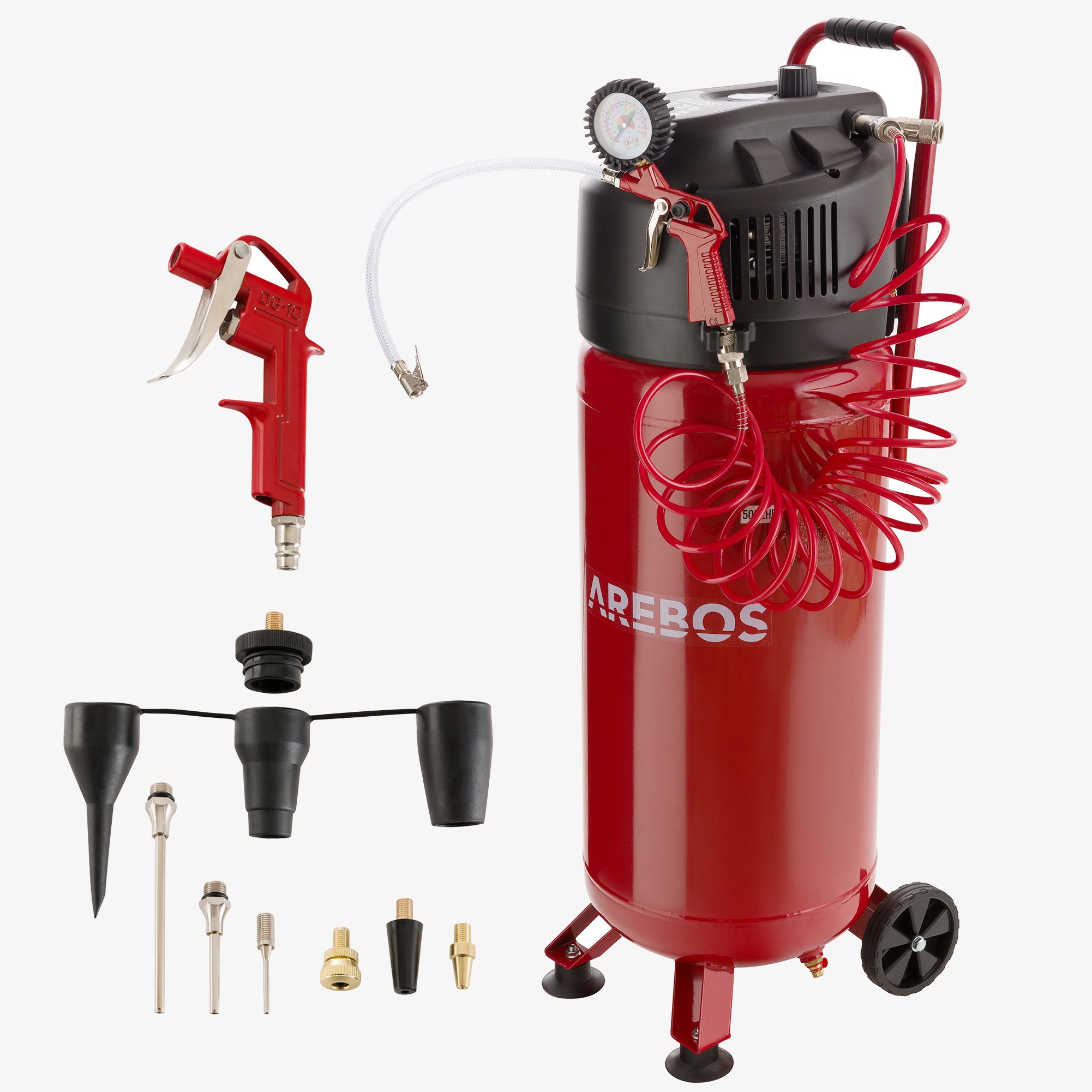 Luftkompressor 50L 1500W inkl. Zubehör