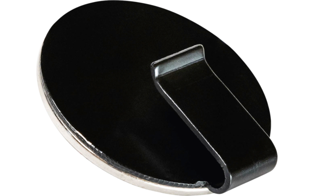 Silwy Magnet-Haken CLEVER BLACK inkl. Pad BLACK
