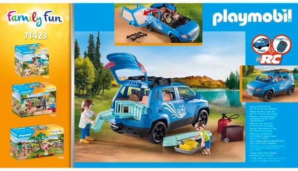 FAMILLE AVEC VOITURE ET CARAVANE 71423