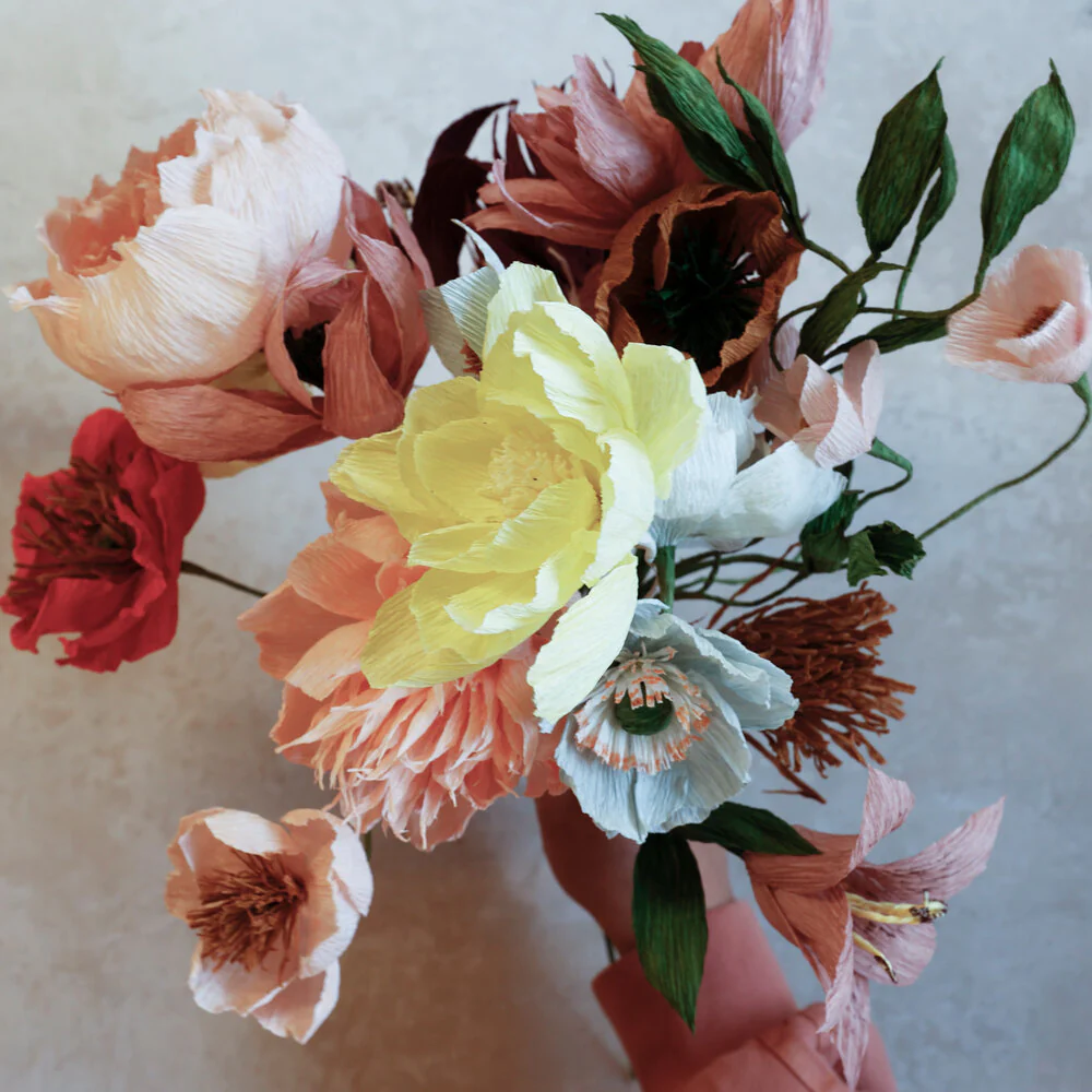 Kit Company  Crepepapir blomster kit