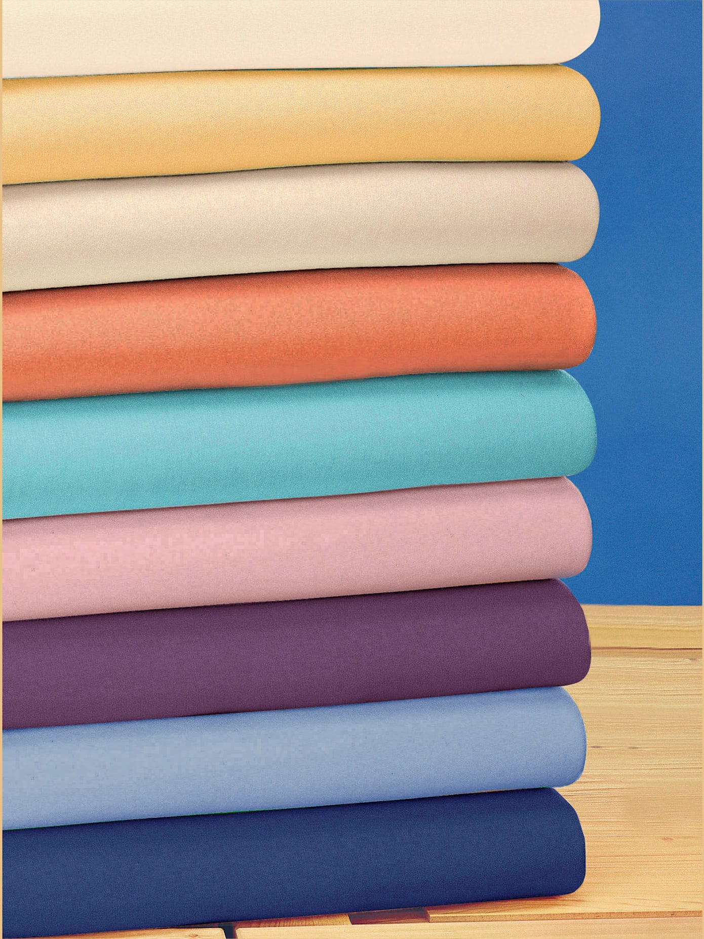 Drap-housse jersey fin maco à repassage superflu