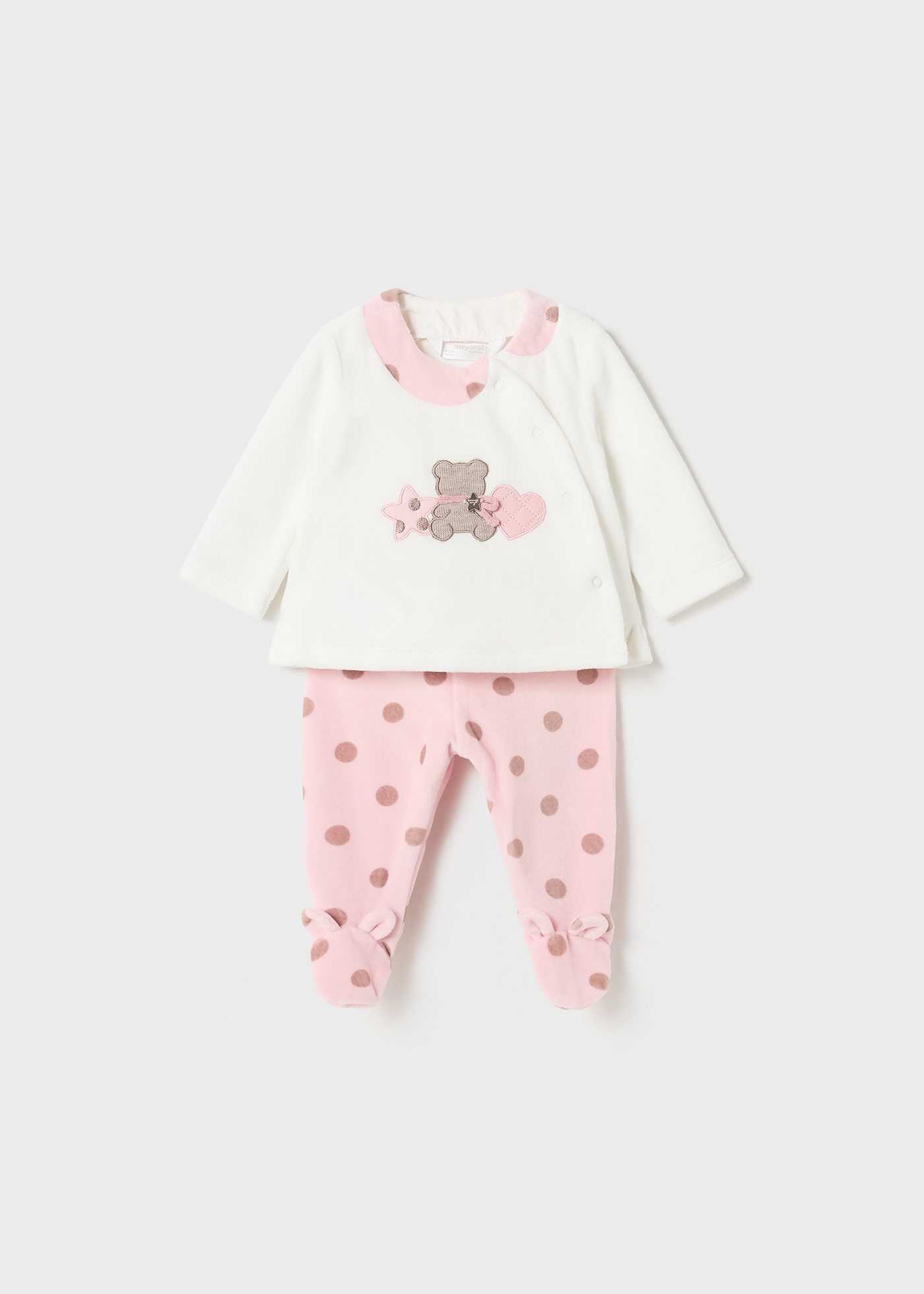 Conjunto de 2 peças para recém-nascido
