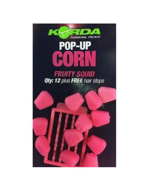 Korda Pop-Up Corn - Aas - 12 stuks Fruity Squid Pink