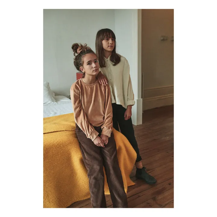 Poudre Organic Pantalon Velours Côtelé Pomelos | Marron