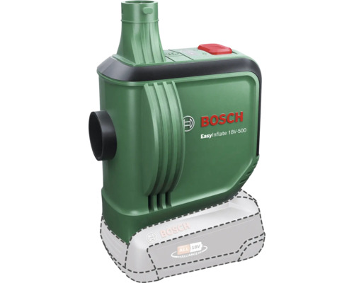 EasyInflate 18V-500 accu-volumepomp, zonder accu en lader (druk: 3 bar, max. luchtstroom 530 l/min)