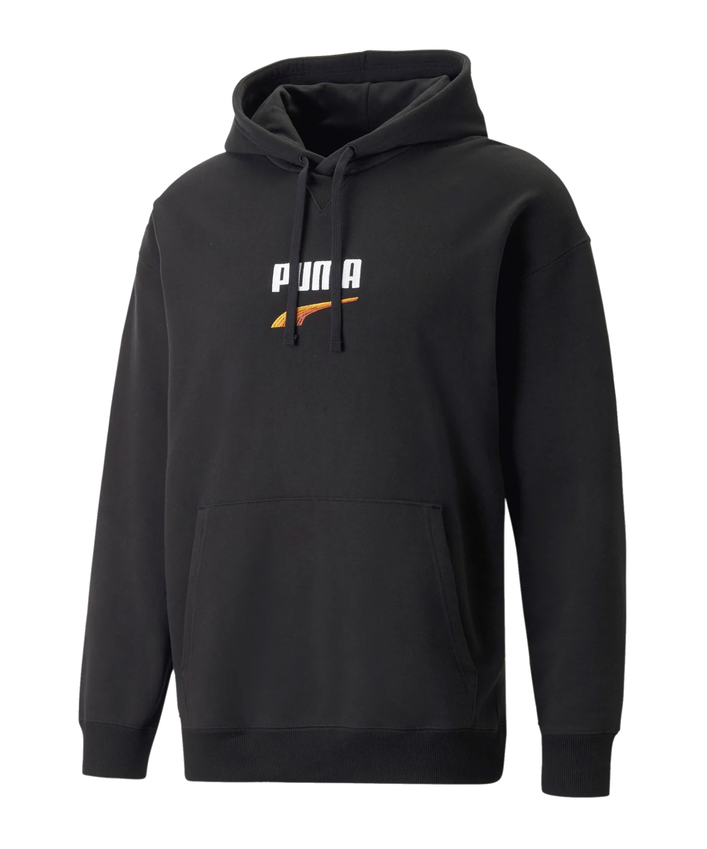 PUMA DOWNTOWN Logo Hoody Schwarz F01