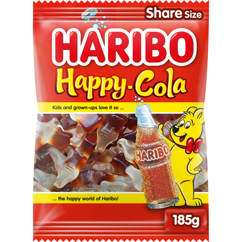 5x Haribo Happy Cola 185 gr