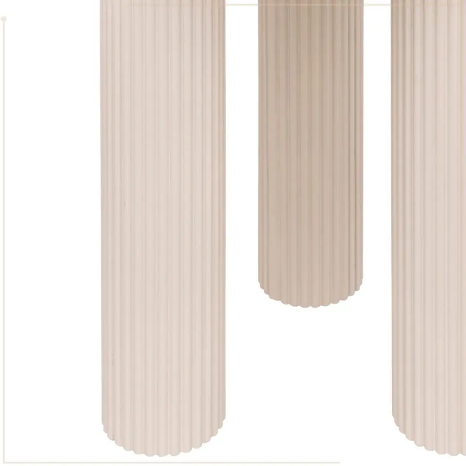 MISOU Bijzettafel Rond - Beige