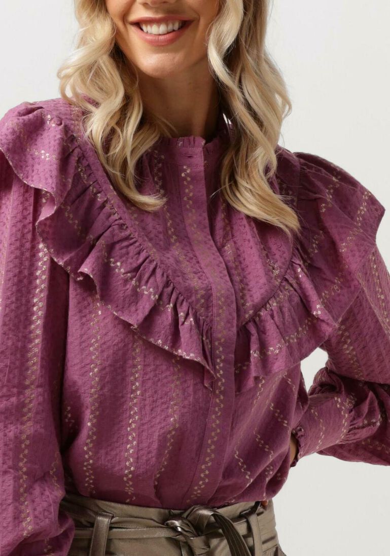 AAIKO paarse aaiko blouse valeria co 563