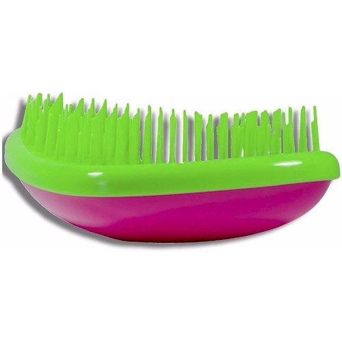 Dessata - Detangler Cepillo fucsia-lima