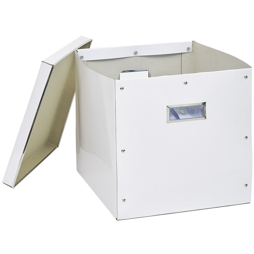 Boîte de rangement en carton - 31x30xH31 cm