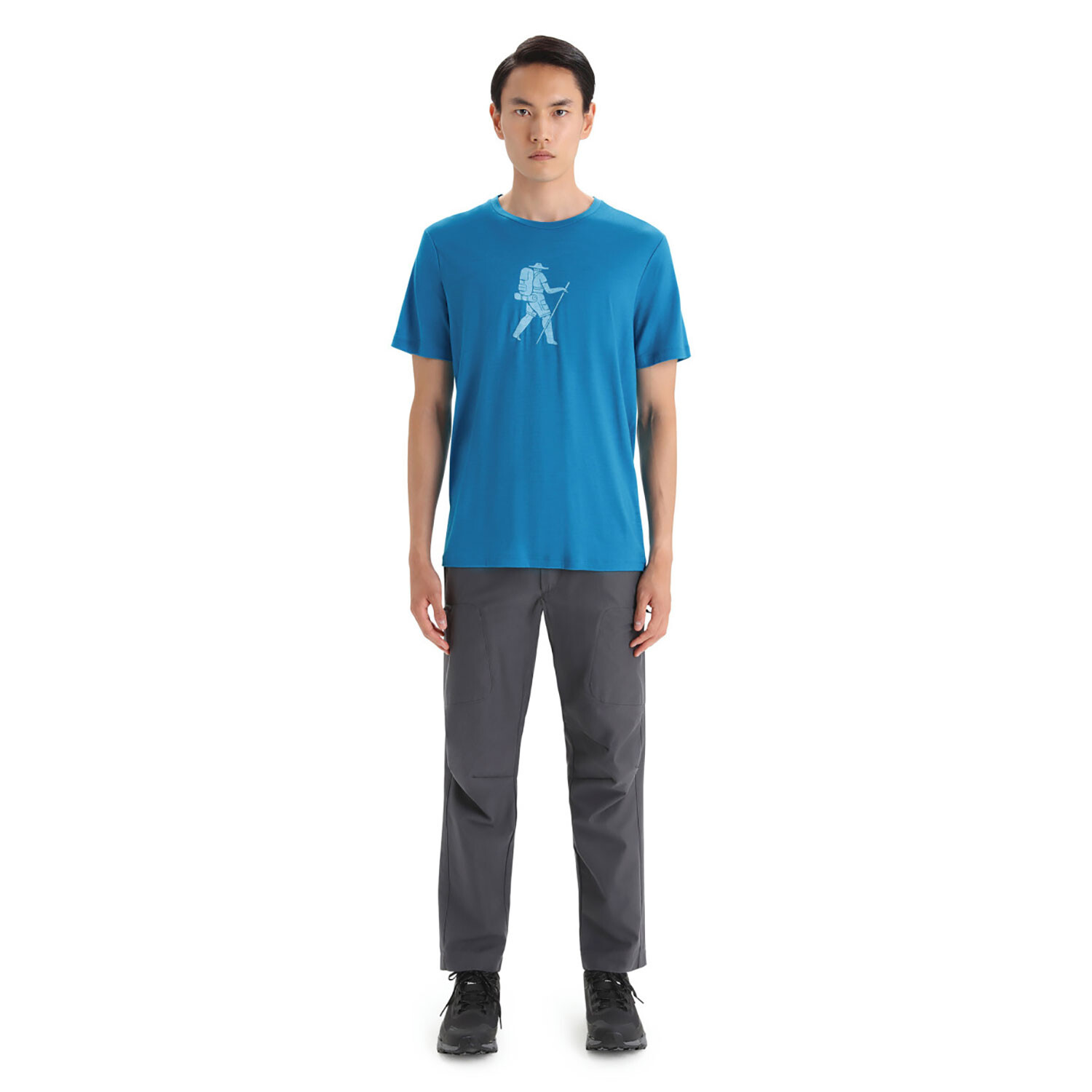 Icebreaker Mens Tech Lite II S/S Tee Trail Hiker
