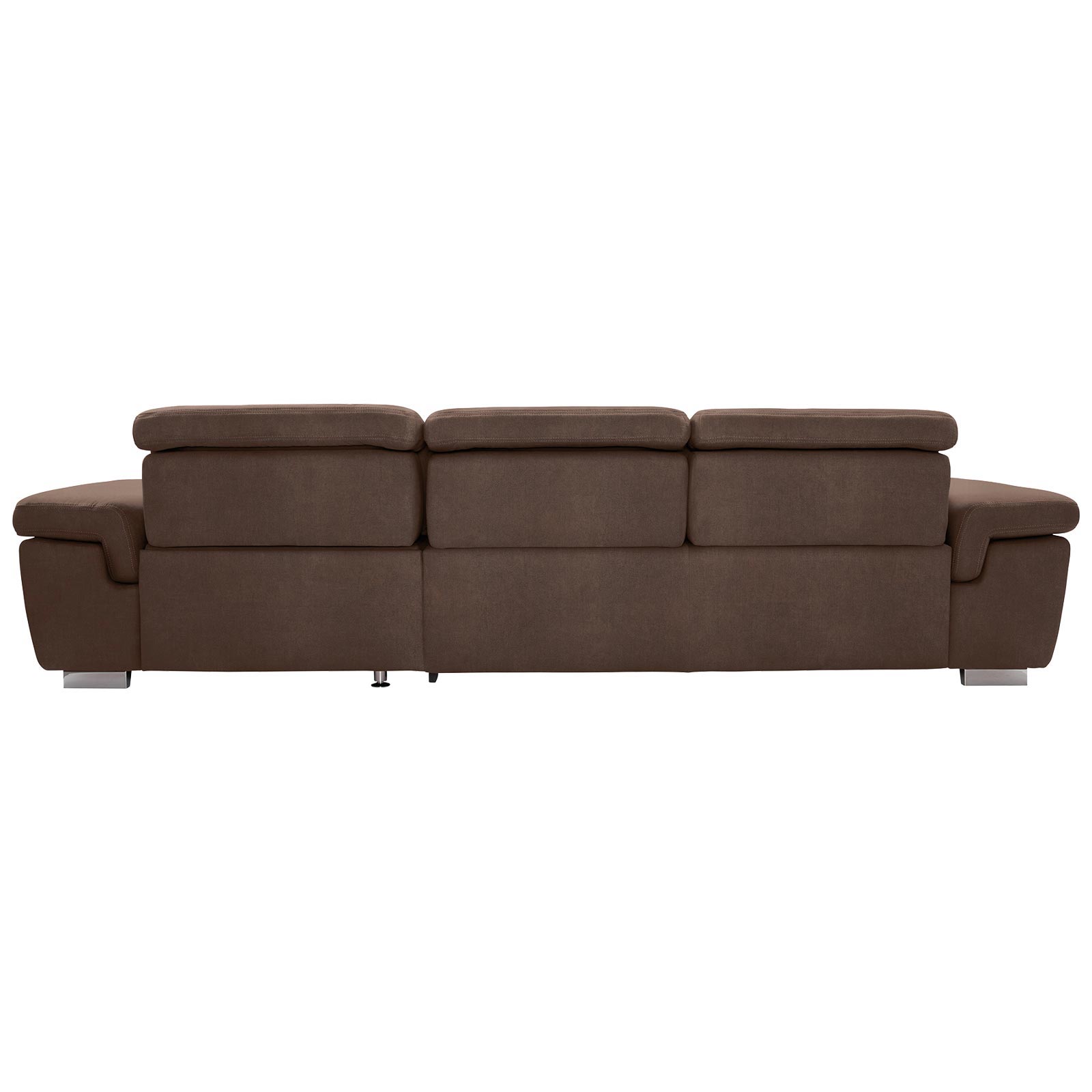 polsterpower Boxspringsofa - Saddle nougat - Basismodell - Recamiere rechts
