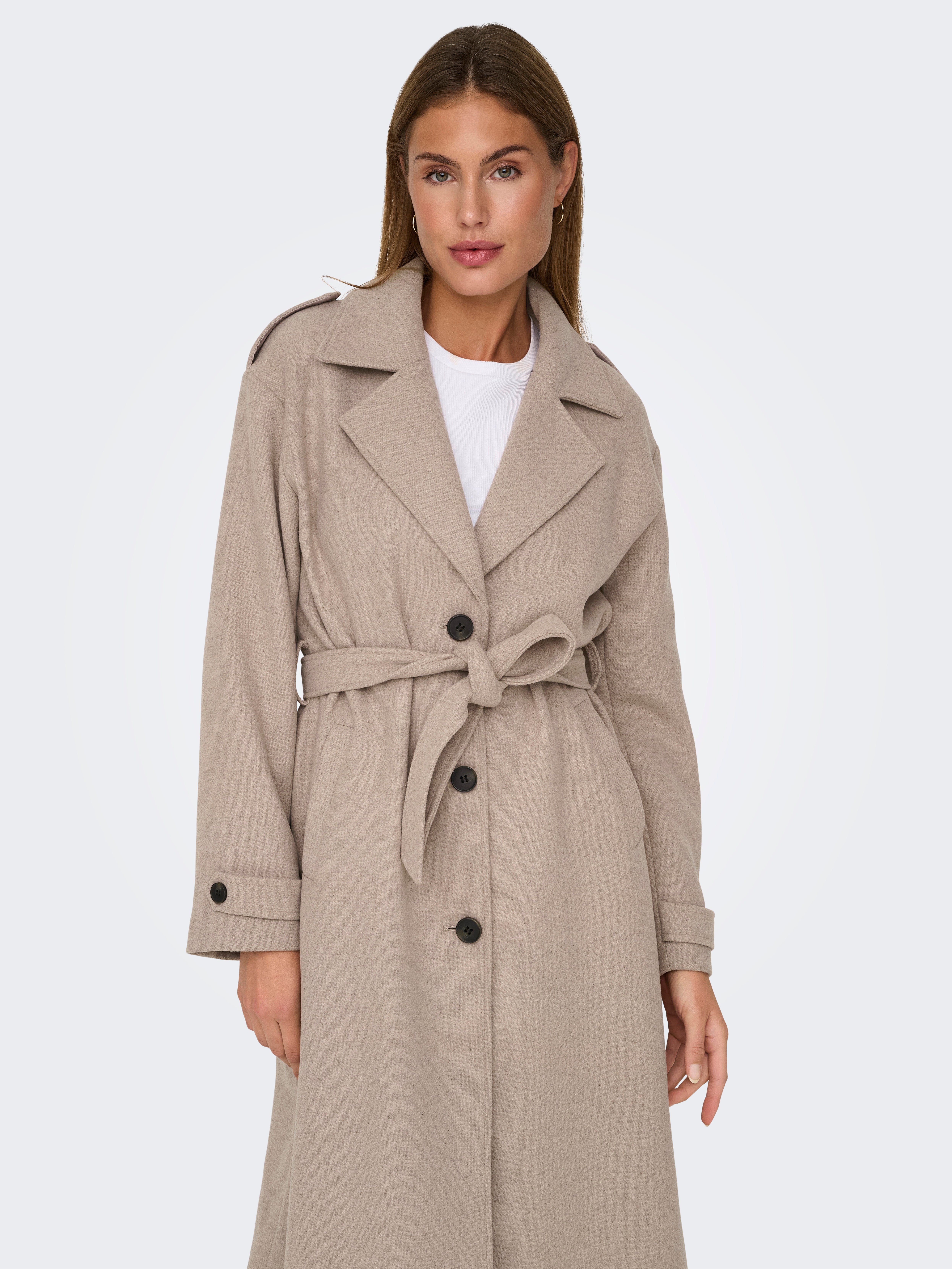 ONLNALINA Trenchcoat Mocha Meringue