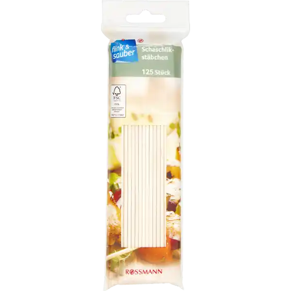 FLINK UND SAUBER SCHASCHLIKSTÄBCHEN