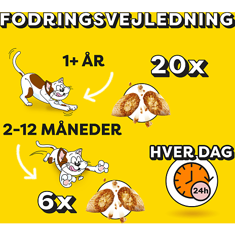 Godbidder m. kylling, ost og fisk