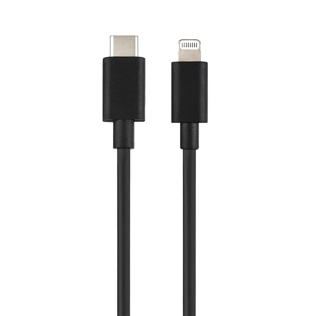 Champion Oplader 20W + USB-C til Lightning Kabel Sort