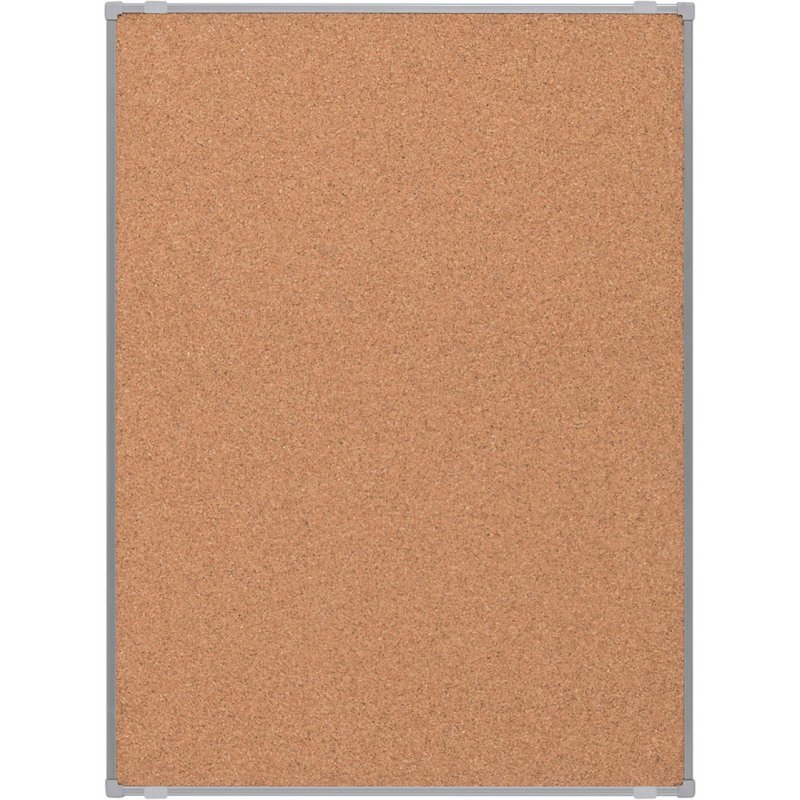 Tableau liege Suri cadre gris 178 x 118 cm Bi-Office