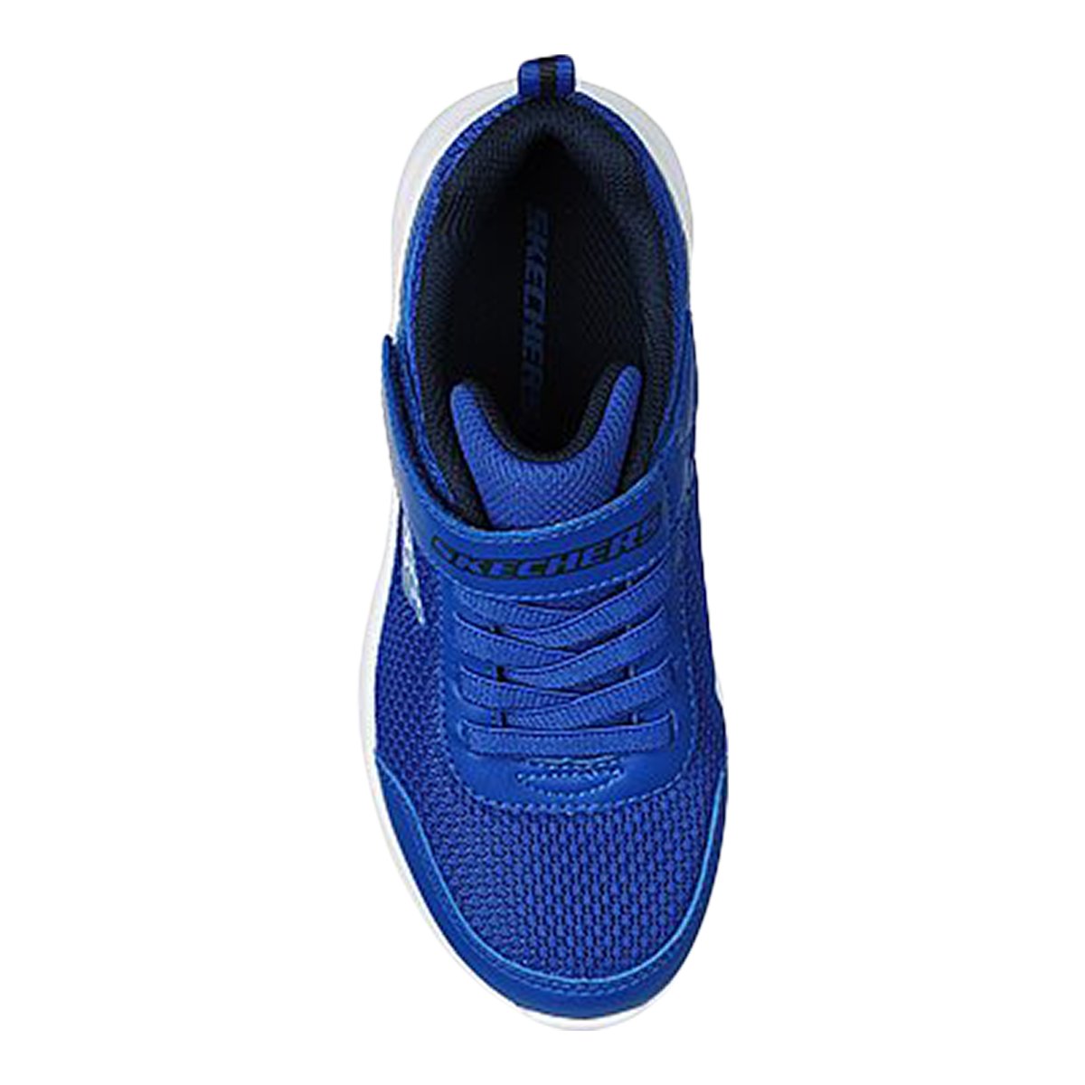 2X les points-Dynamatic-jb-Baskets - Talon plat - Bleu