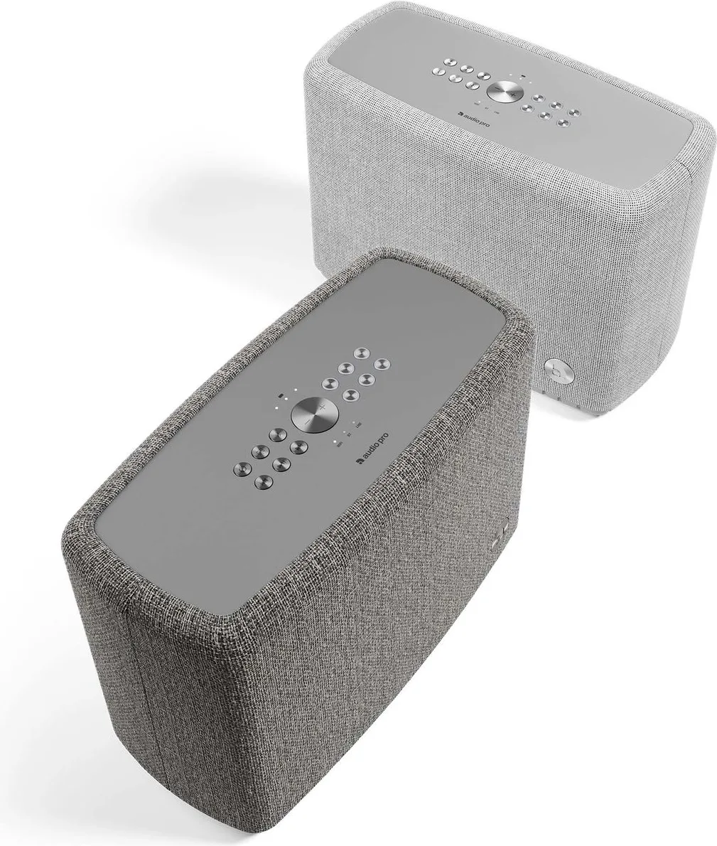 Audio Pro A15 Gris clair Enceintes Bluetooth portables