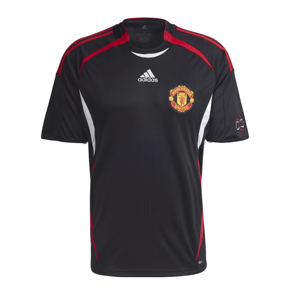 Adidas Manchester United Maillot Noir Homme Adidas Teamgeist