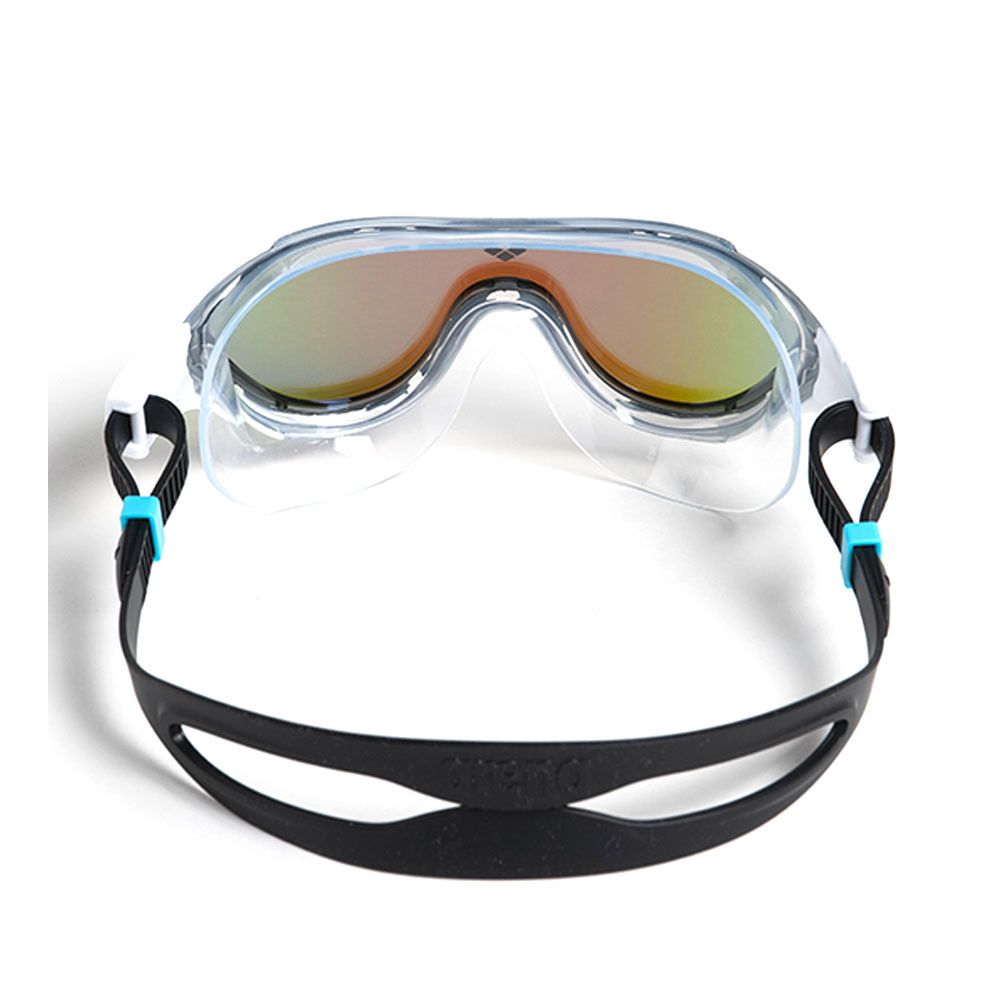 Arena THE ONE MASK MIRROR - Masque de natation blue/white/black