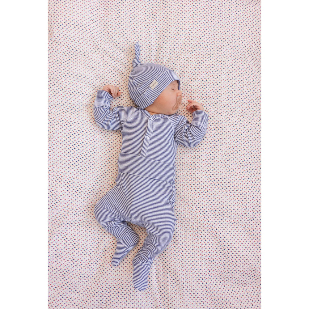 Køb MarMar New Born Modal Fine Rib Blue Stripe Pixa Bukser