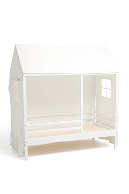 Minitude Nordic Jax Husseng 70x140 + Sengehimmel, Hvit