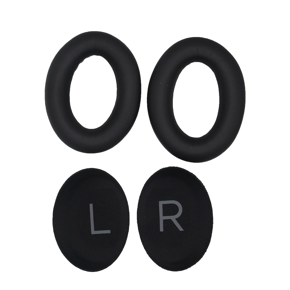 Øreputer for Bose QC45 hodetelefoner Svarte