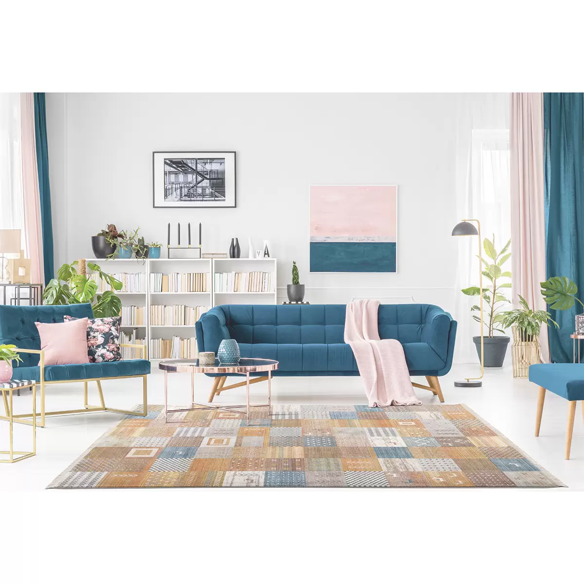 Orientteppich Majestic Vintage multi