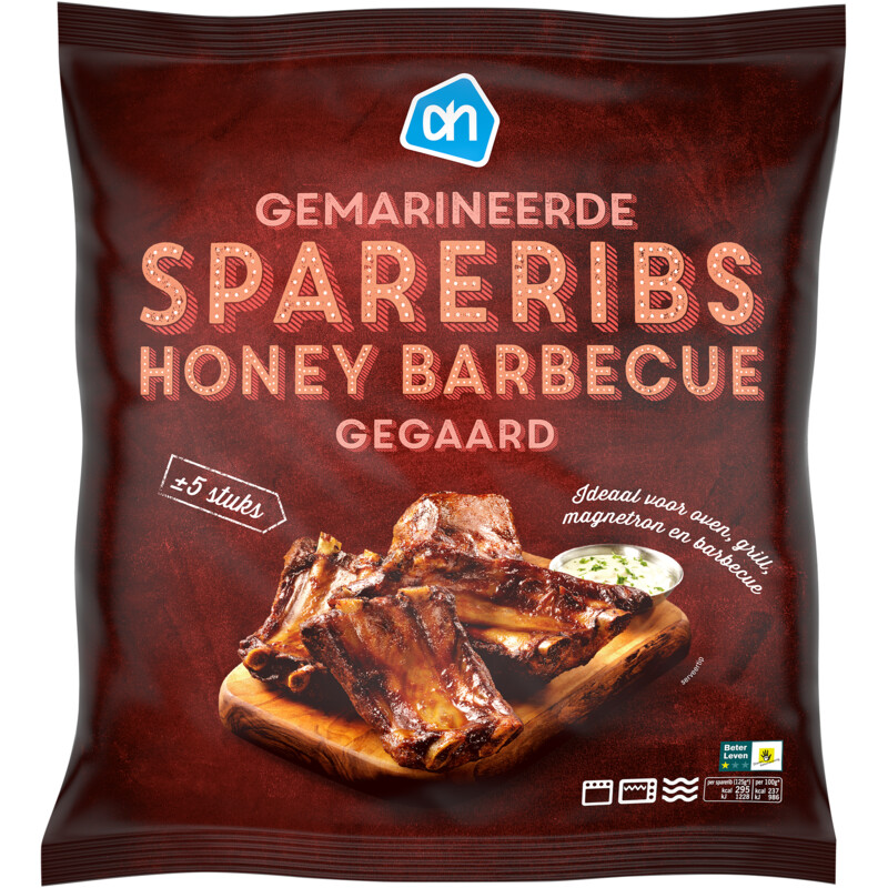 AH Voorgegaarde spareribs