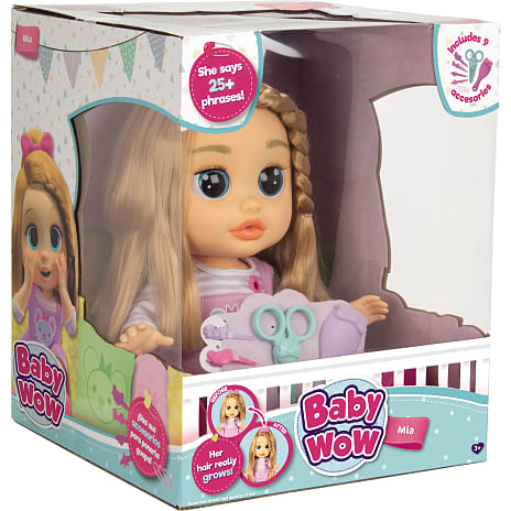 Baby wow Mia - interaktiv dukke
