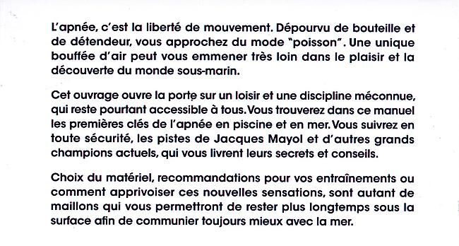 VAGNON - L APNEE PLAISIR ET PERFORMANCE