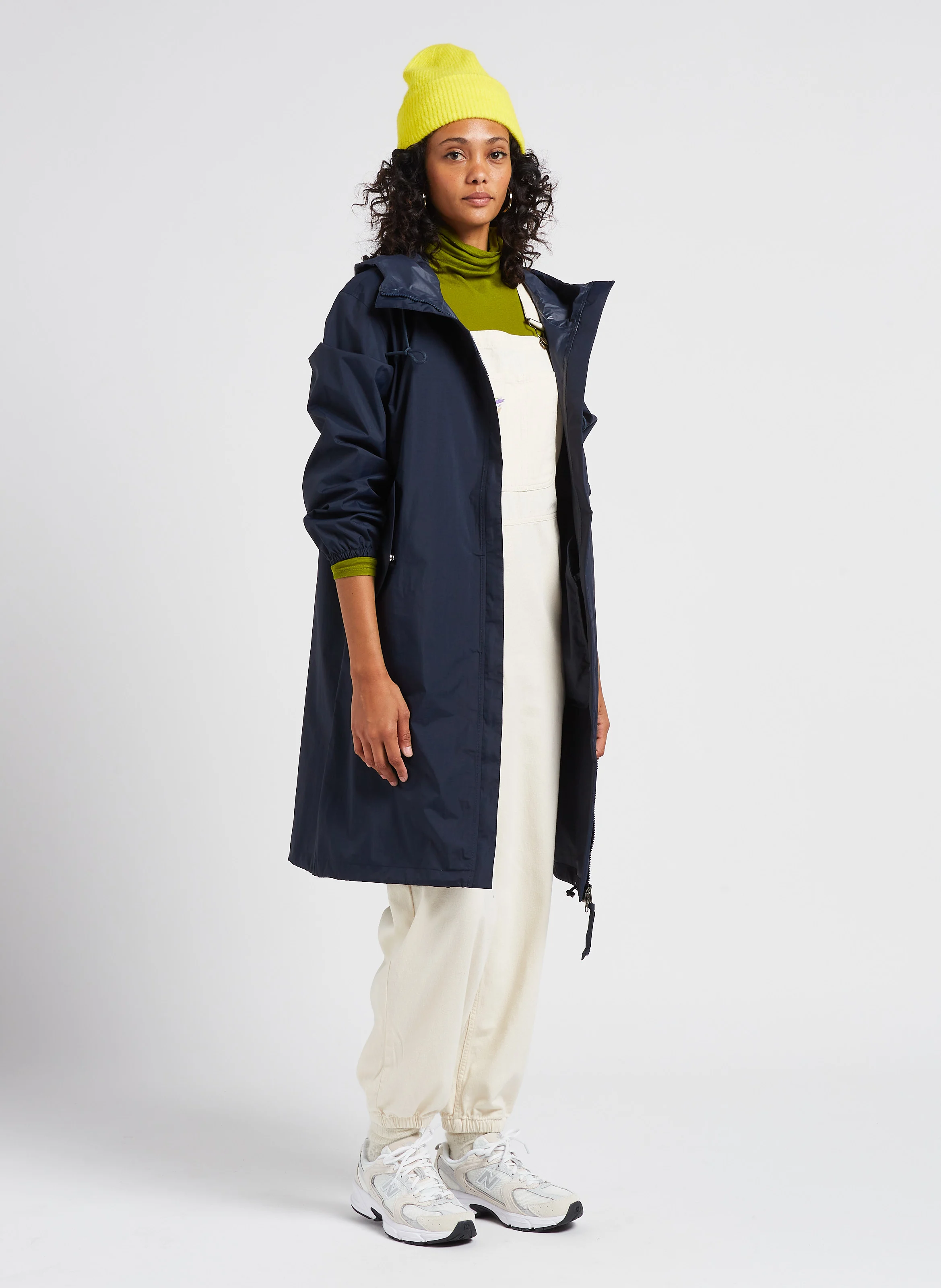 Imperméable à capuche | Bleu