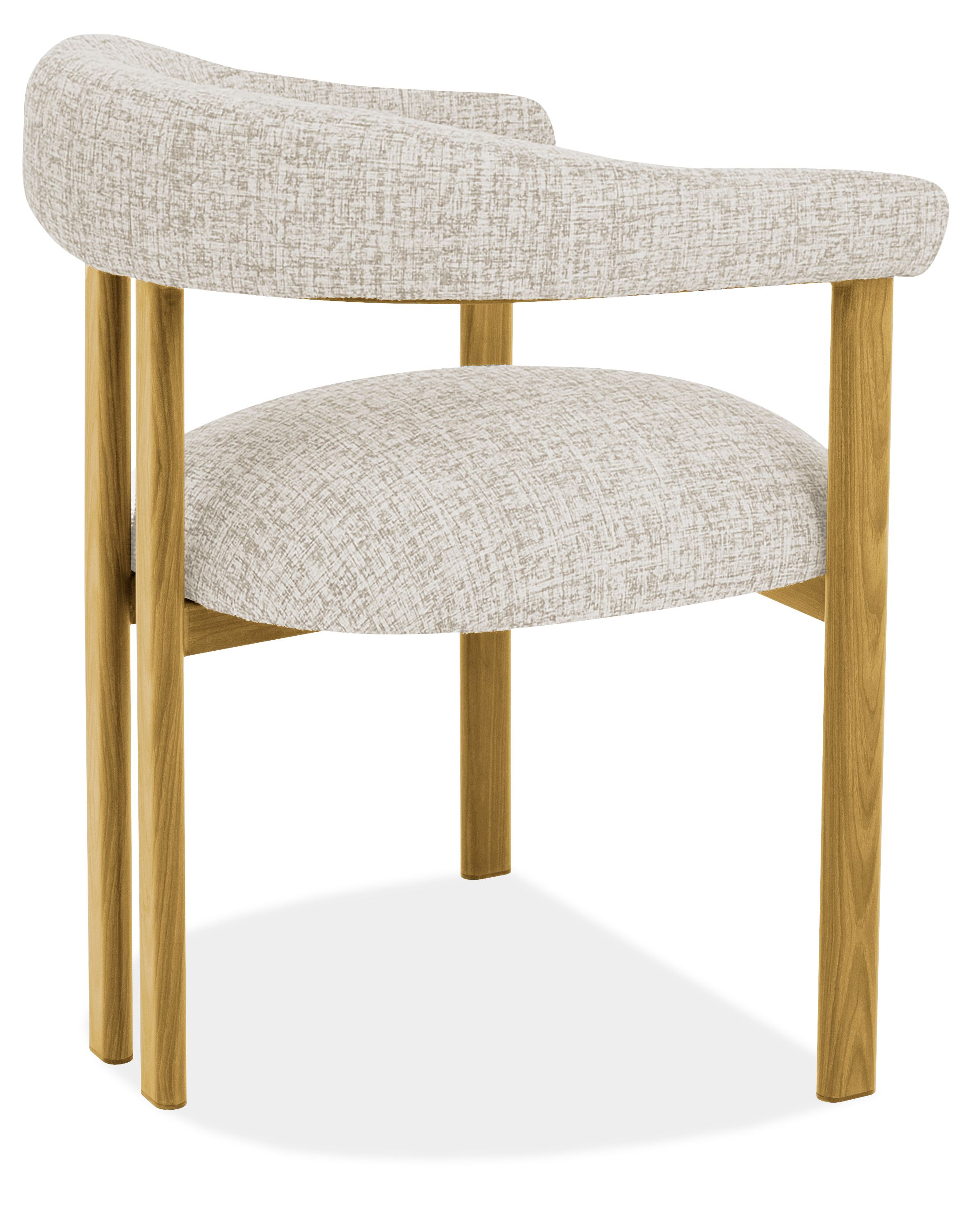 Eetkamerstoel Beige Naturel Takumi B64 x D62.5 x H78 cm