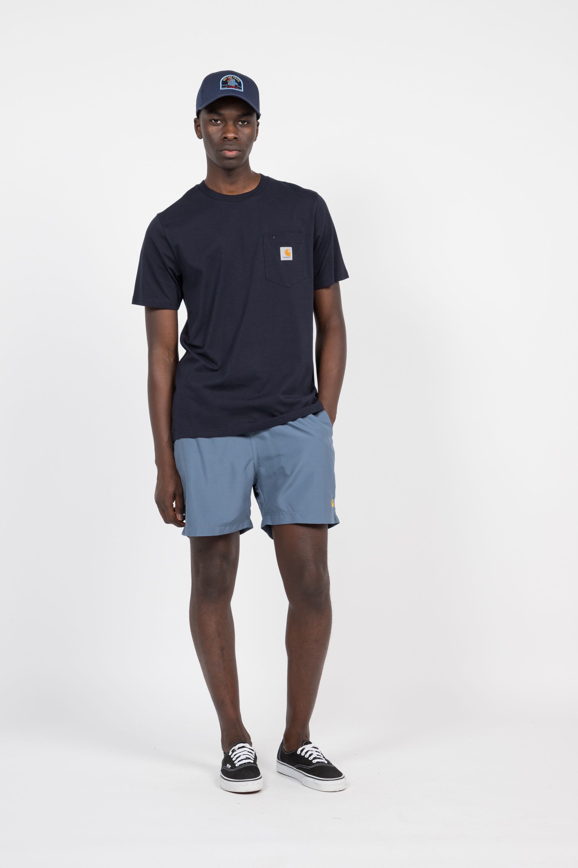 CARHARTT WIP T-shirt Pocket Bleu