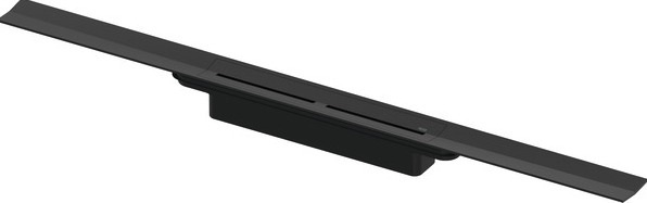 TECEdrainprofile douchegoot profielset 100cm geborsteld RVS zwart PVD
