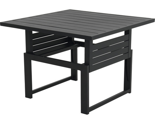 Garden Place Viven 4-zits loungeset inclusief in hoogte verstelbare tafel en kussens, antraciet aluminium