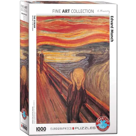 Eurographics Der Schrei von Edvard Munch, 1000 Teile