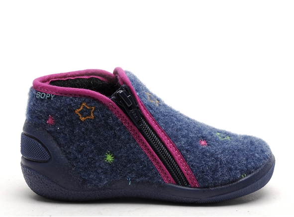 Bopy chaussons bebe anuit bleu