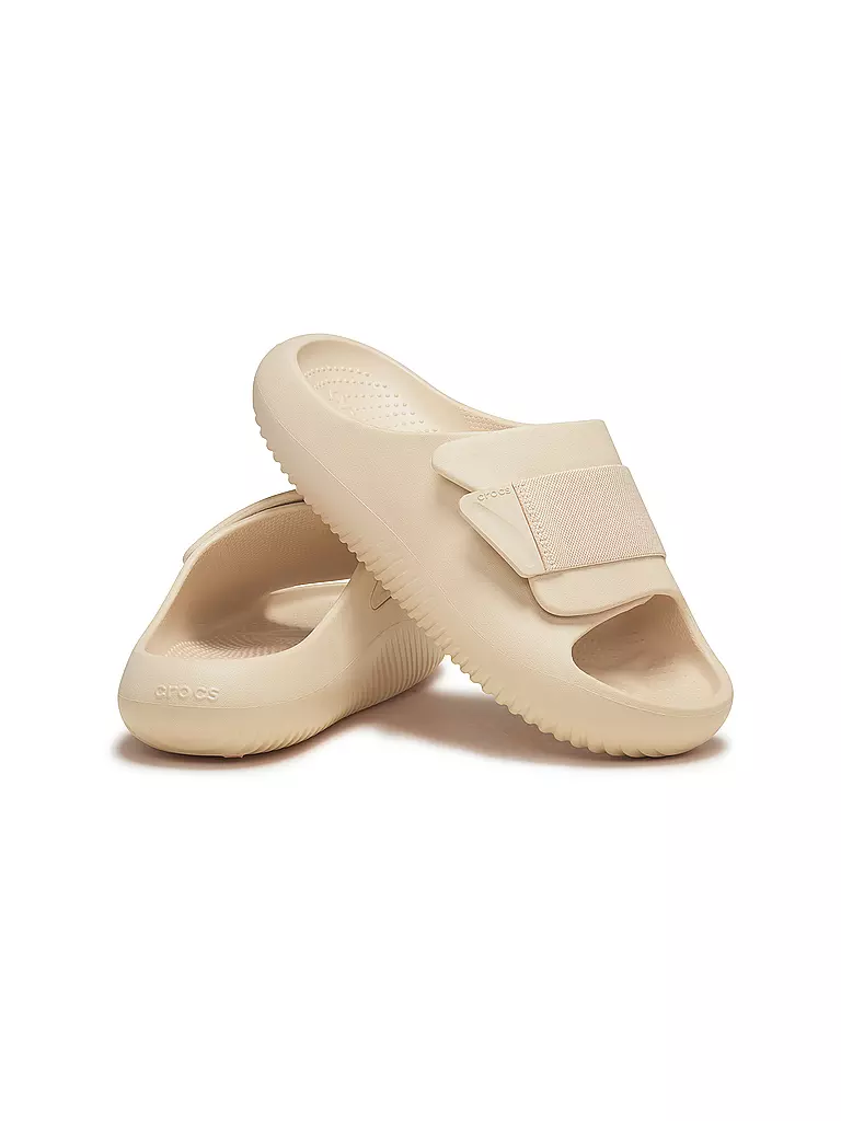 CROCS Pantoletten MELLOW LUXE RECOVERY SLIDE creme